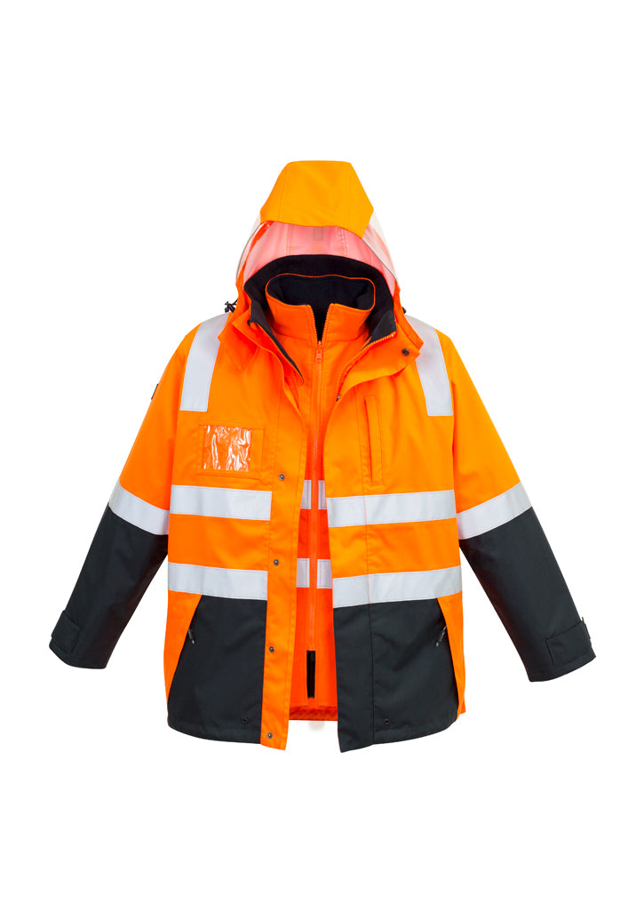 orange/navy