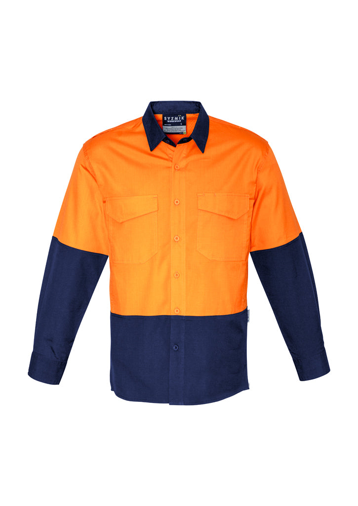 Orange/Navy