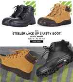 Steeler Lace Up Safety Boot JB's Wear 9G4 promo flyer