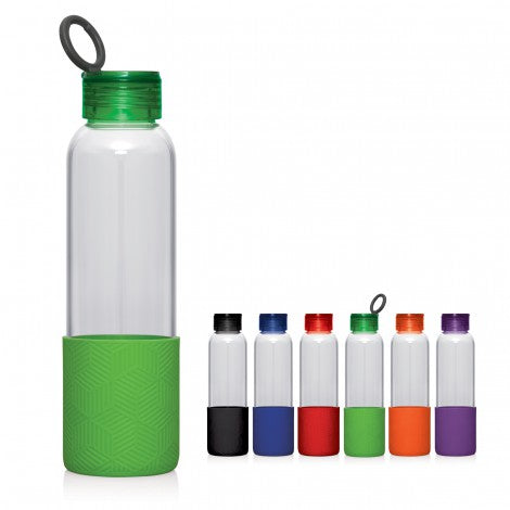 600ML GLASS DRINK BOTTLE - with 1 Colour print