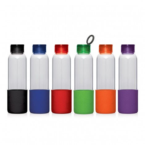 600ML GLASS DRINK BOTTLE - with 1 Colour print