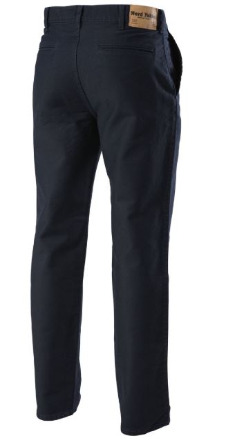 Moleskin Plain Front Cotton Trousers