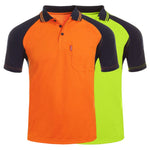 HI-VIS S/S POLO SHIRT