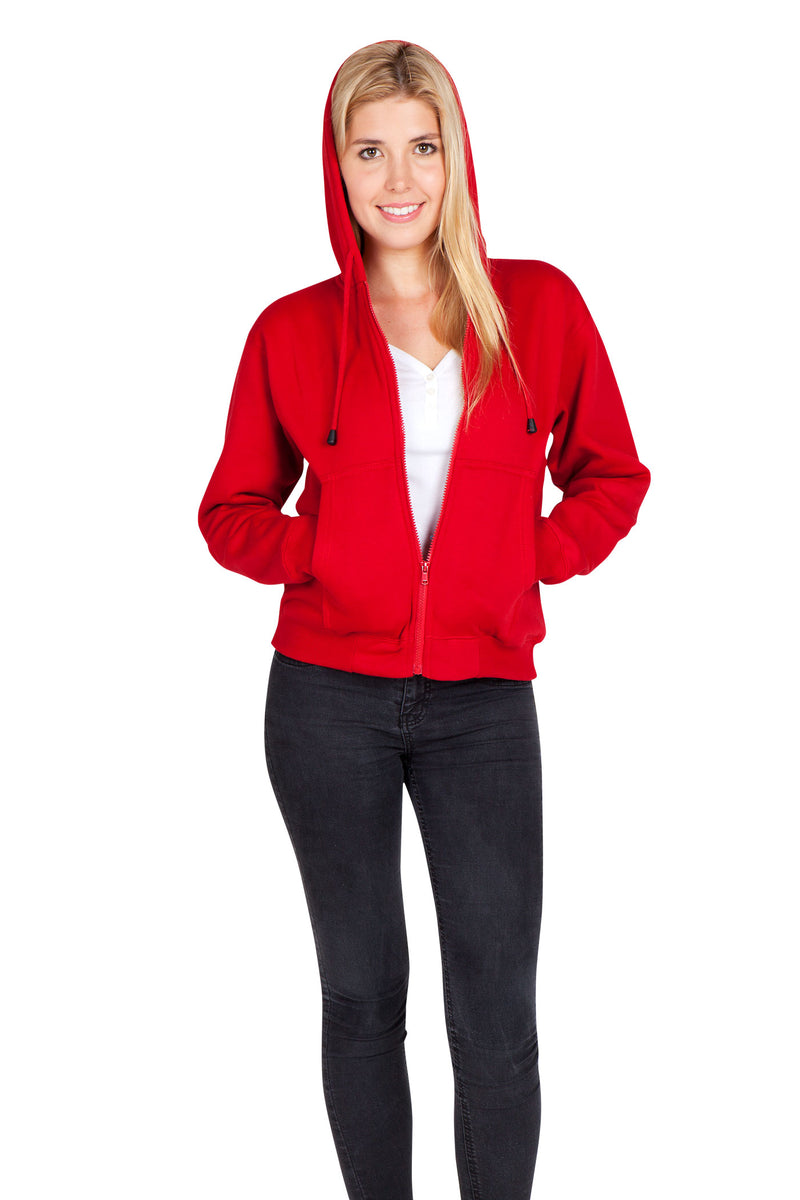 RAMO TZ66UN Zip Hoodies with Pocket Ladies/Juniors