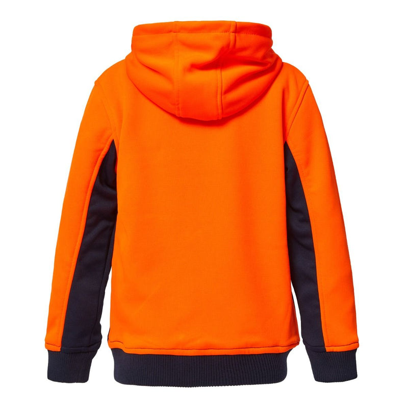 “ASCENT” HI VIS TWO TONE KIDS HOODIE Style No  WK8015 rear