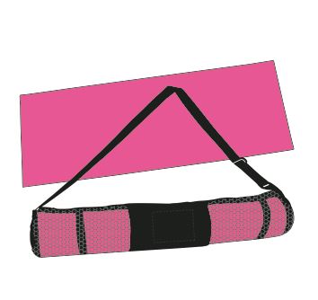 Yoga Mat - with 1 colour print